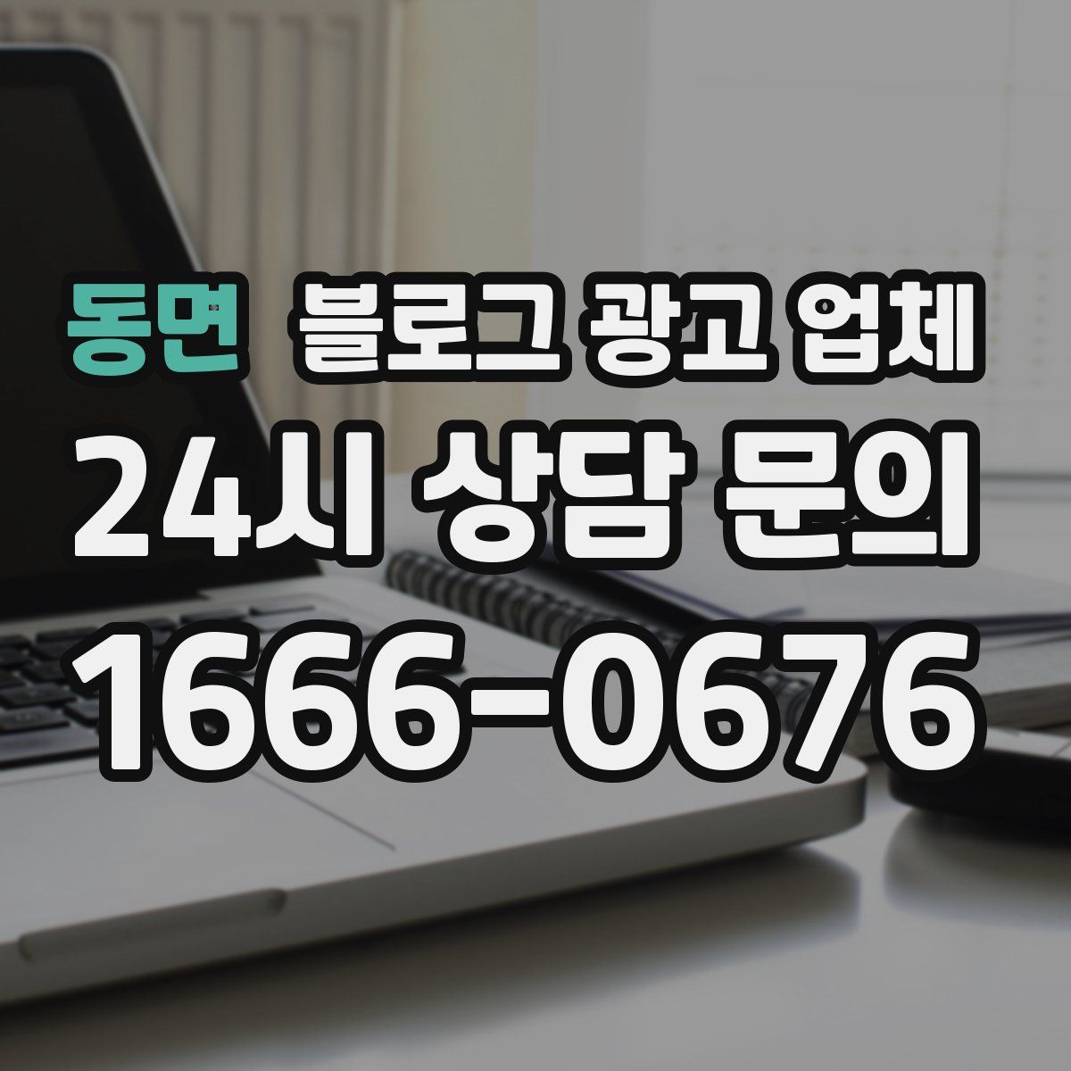 동면 블로그 광고 업체