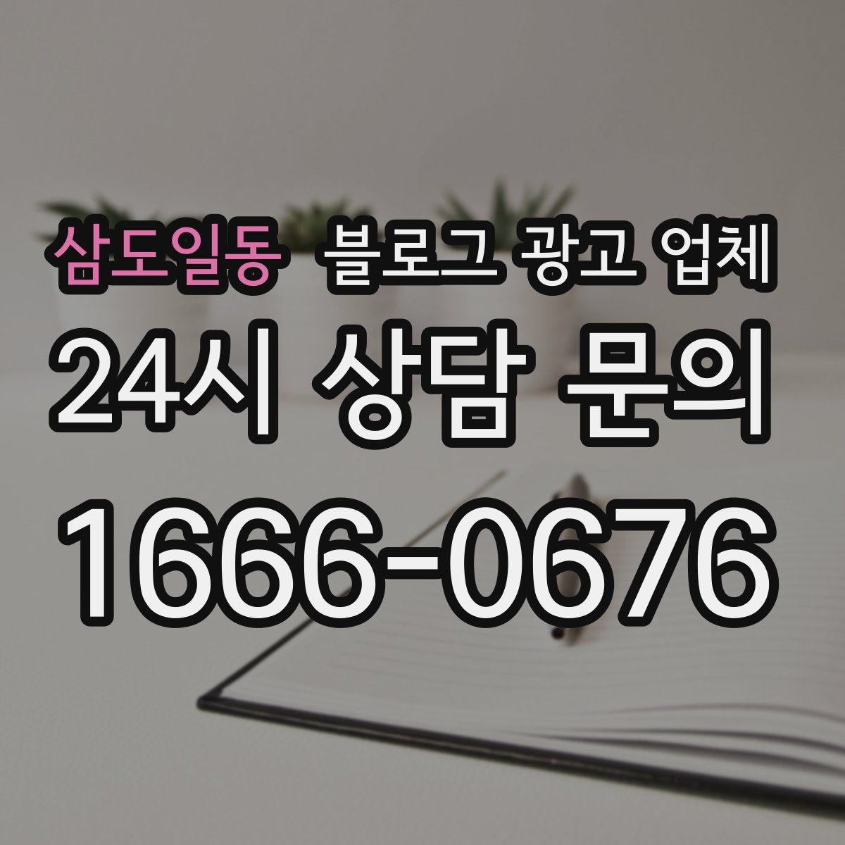 삼도일동 블로그 광고 업체