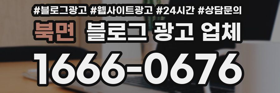 북면 블로그 광고 업체