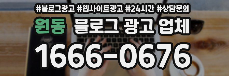 원동 블로그 광고 업체