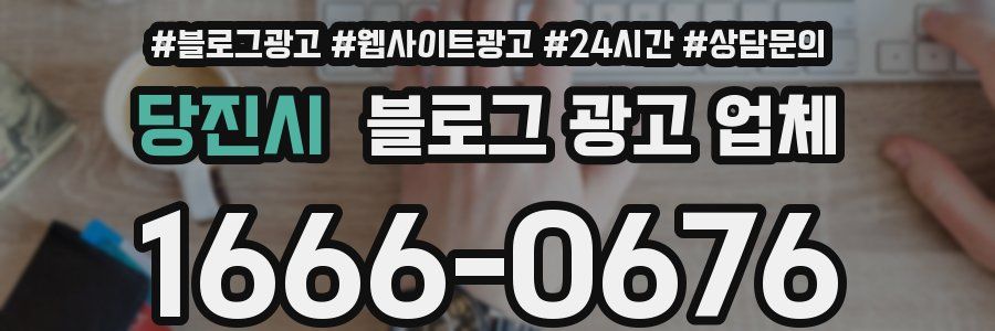 당진시 블로그 광고 업체
