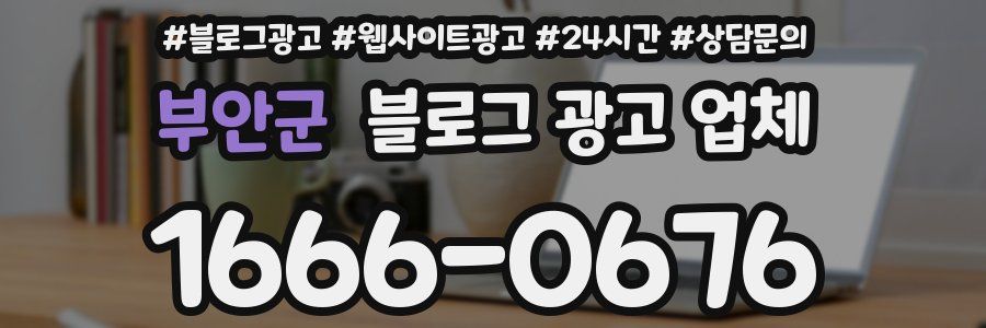 부안군 블로그 광고 업체