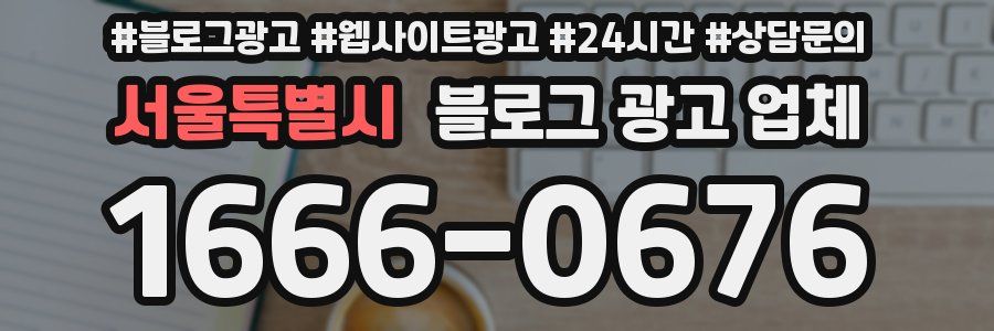 서울특별시 블로그 광고 업체