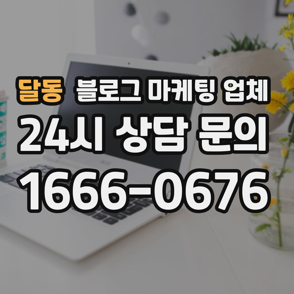 달동 블로그 마케팅 업체
