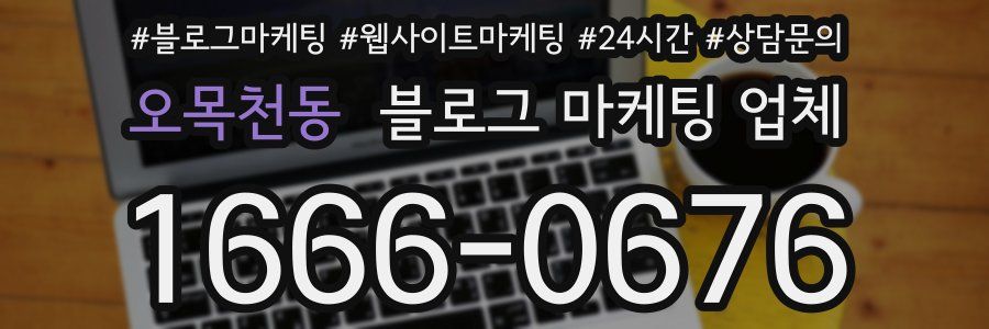 오목천동 블로그 마케팅 업체