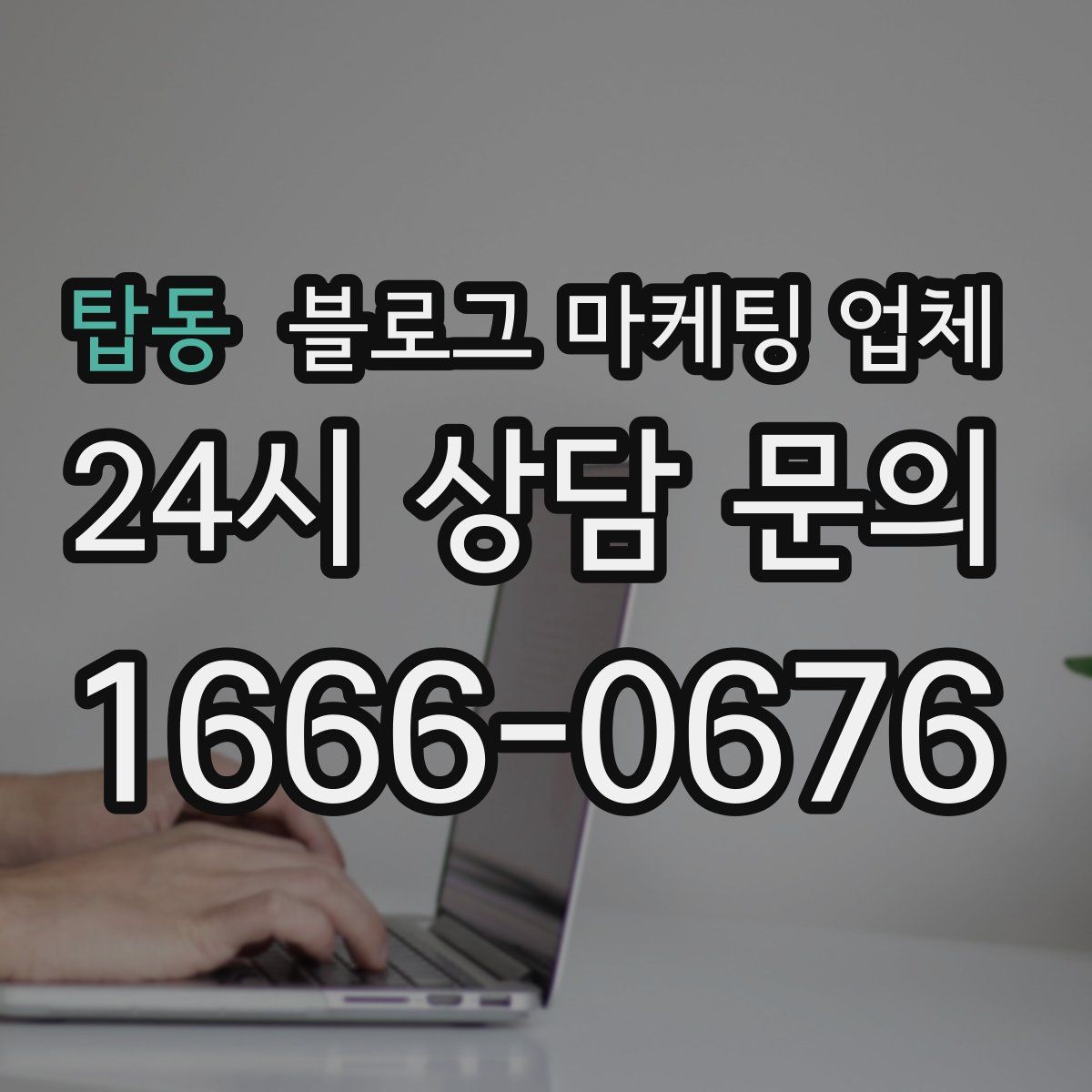 탑동 블로그 마케팅 업체