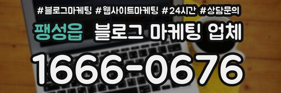팽성읍 블로그 마케팅 업체