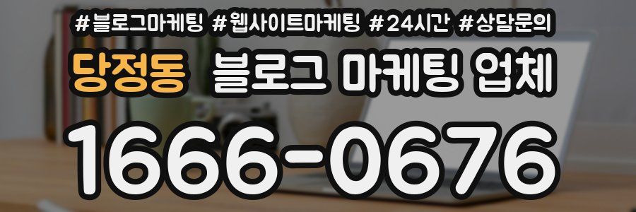 당정동 블로그 마케팅 업체