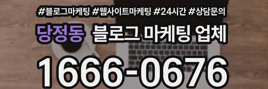 당정동 블로그 마케팅 업체