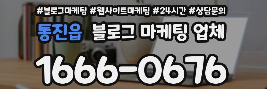통진읍 블로그 마케팅 업체