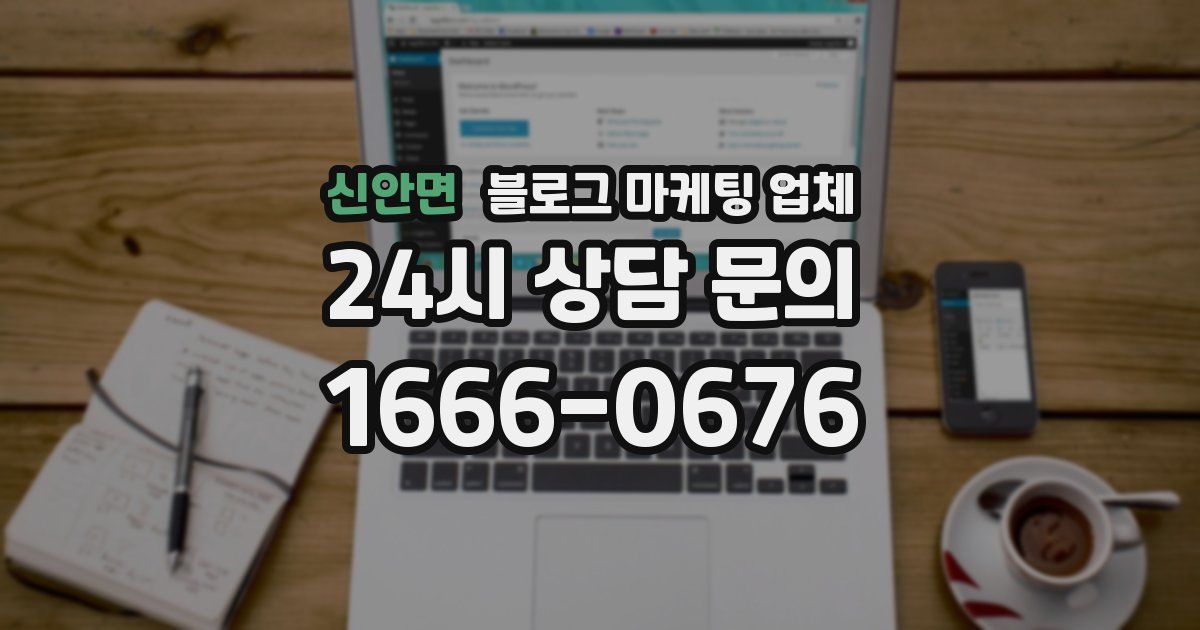 신안면 블로그 마케팅 업체
