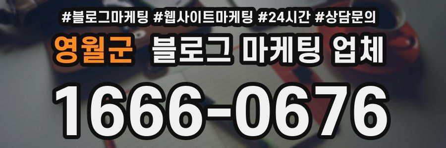 영월군 블로그 마케팅 업체