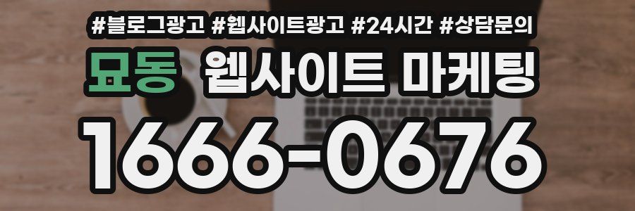 묘동 웹사이트 마케팅