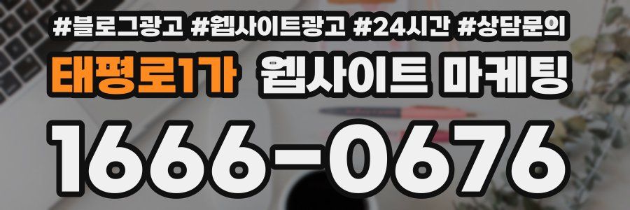 태평로1가 웹사이트 마케팅