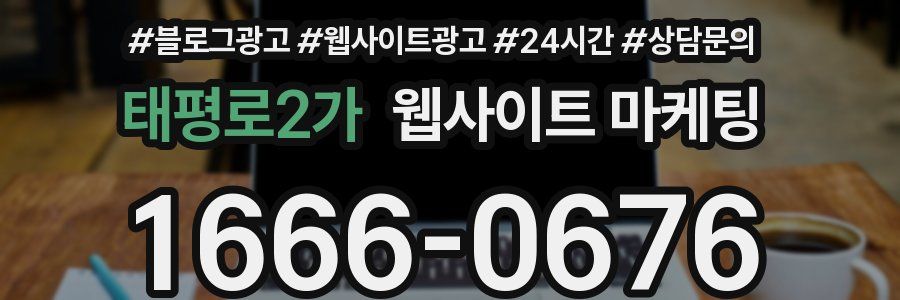 태평로2가 웹사이트 마케팅