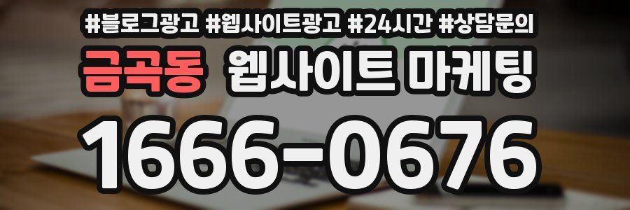금곡동 웹사이트 마케팅