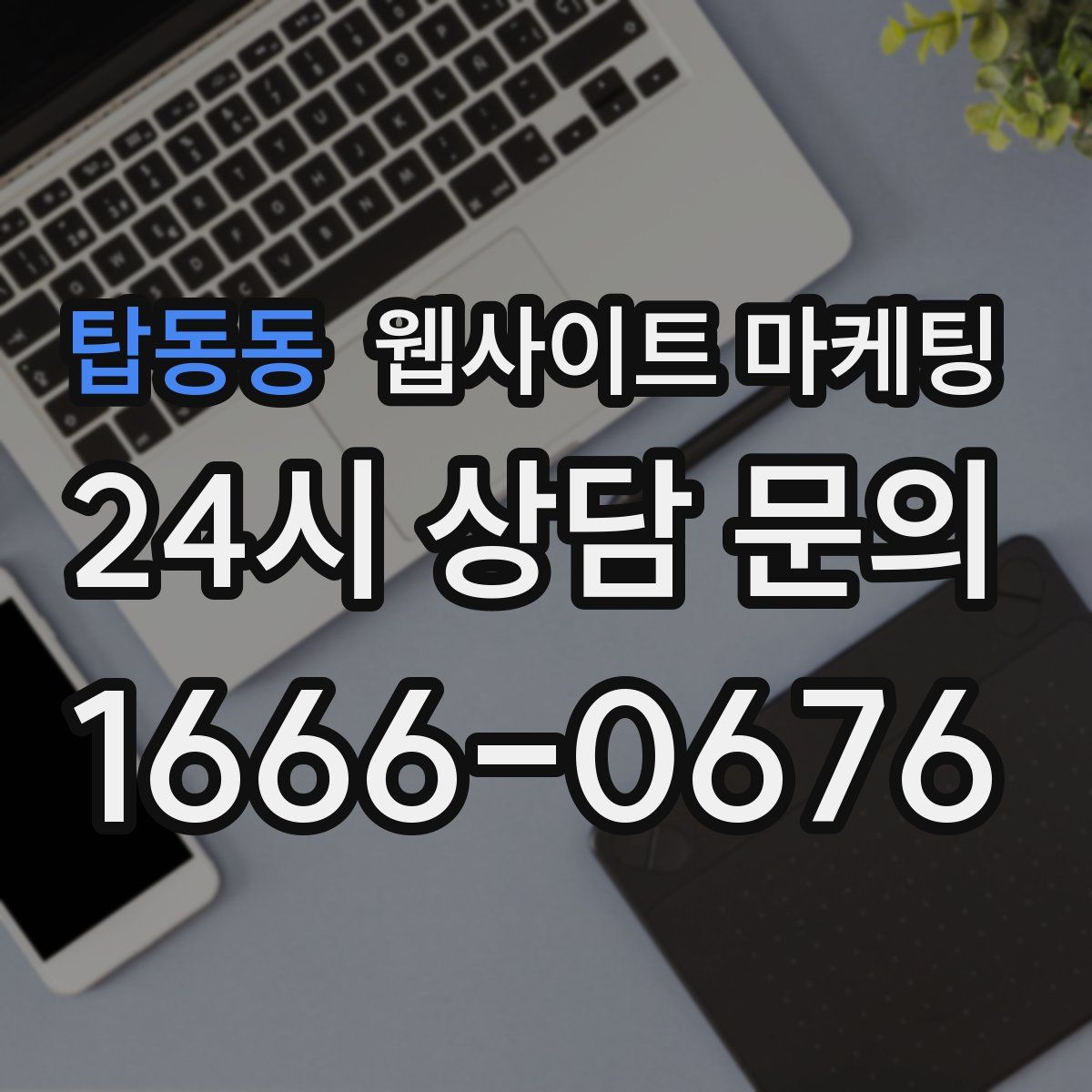 탑동동 웹사이트 마케팅