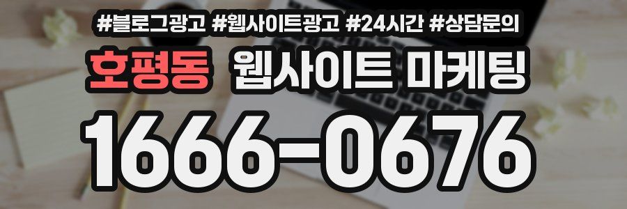 호평동 웹사이트 마케팅