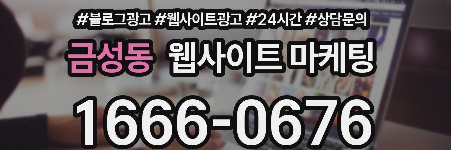 금성동 웹사이트 마케팅