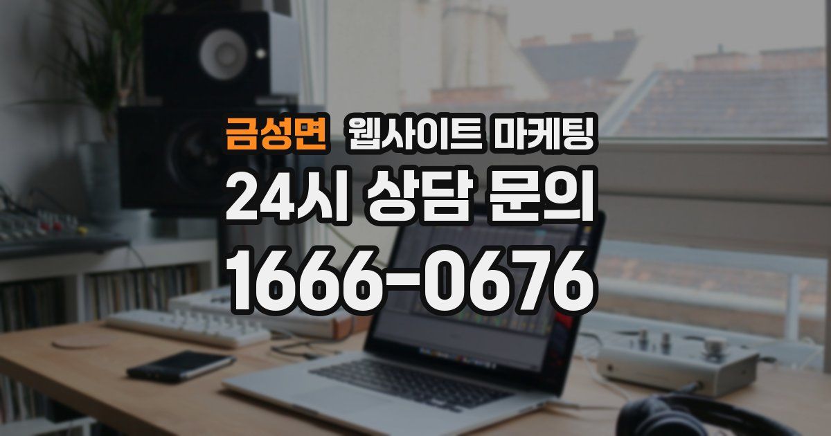 금성면 웹사이트 마케팅