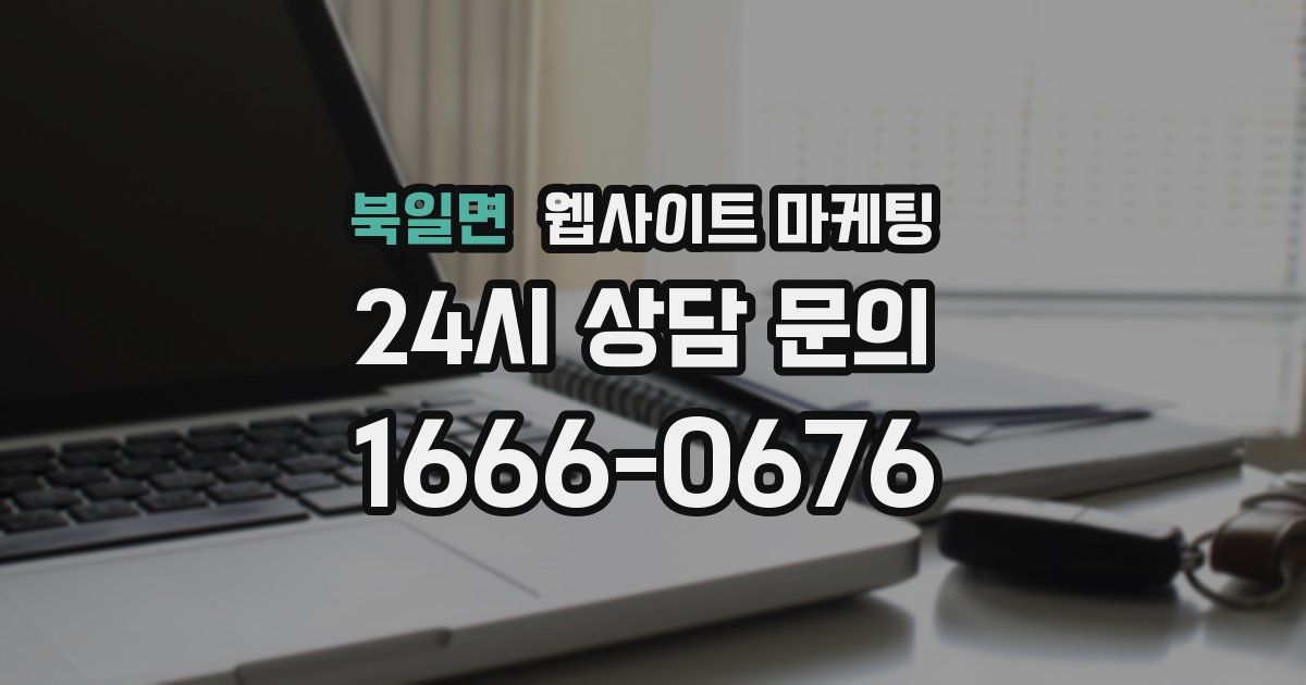 북일면 웹사이트 마케팅