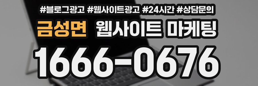 금성면 웹사이트 마케팅