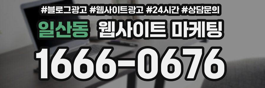 일산동 웹사이트 마케팅
