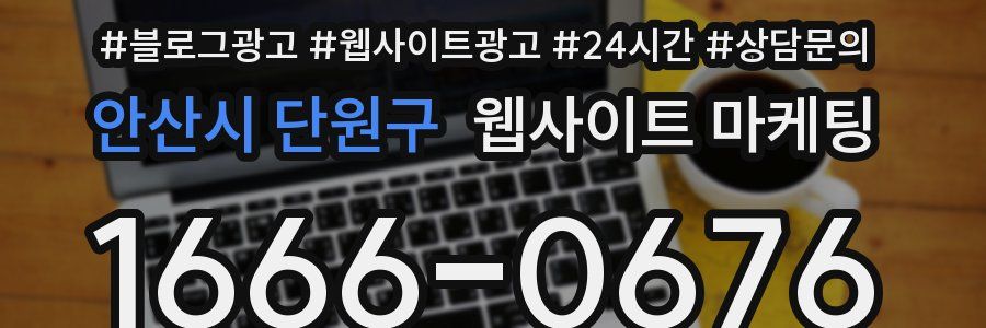 안산시 단원구 웹사이트 마케팅