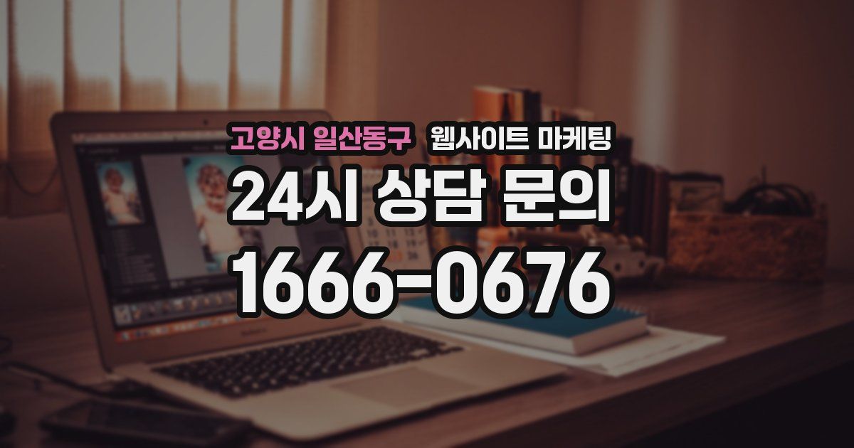 고양시 일산동구 웹사이트 마케팅