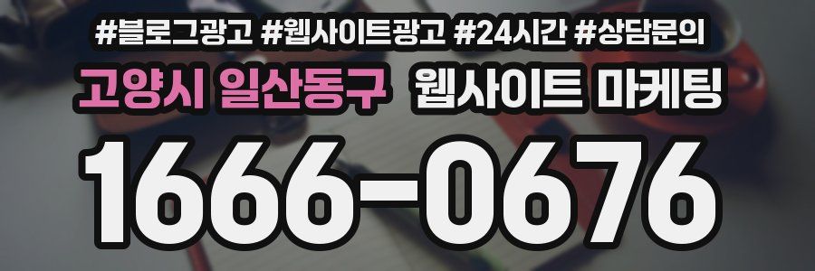 고양시 일산동구 웹사이트 마케팅