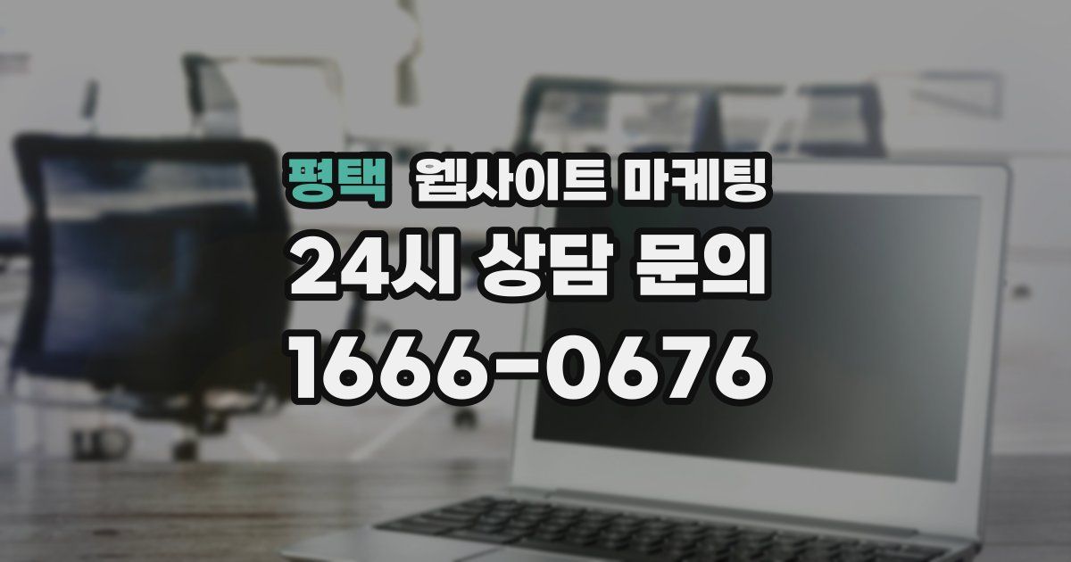 평택 웹사이트 마케팅