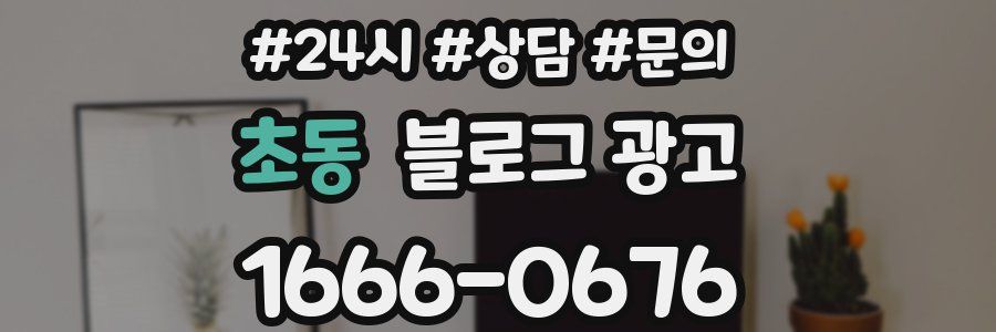 초동 브랜드 블로그