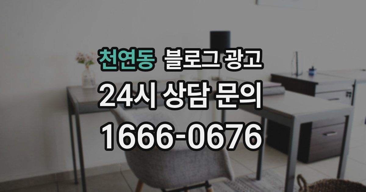 천연동 블로그 광고