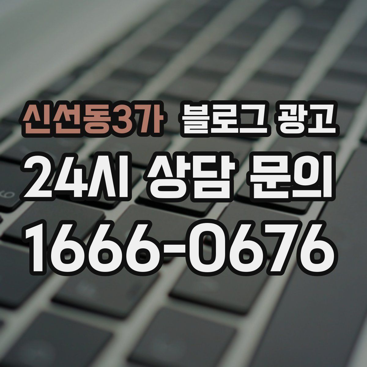 신선동3가 블로그 광고