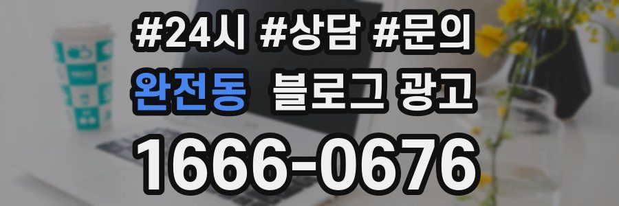 완전동 브랜드 블로그