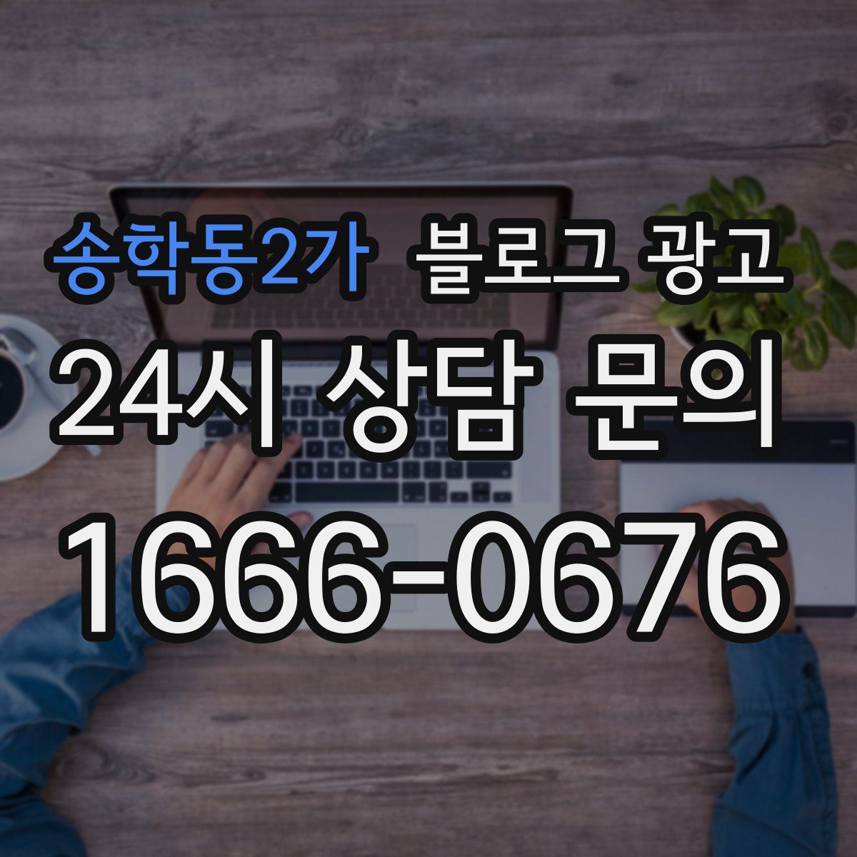 송학동2가 블로그 광고