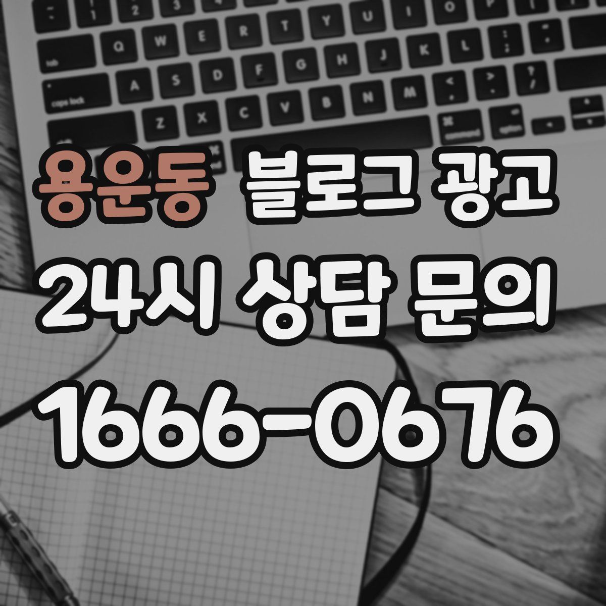 용운동 블로그 광고