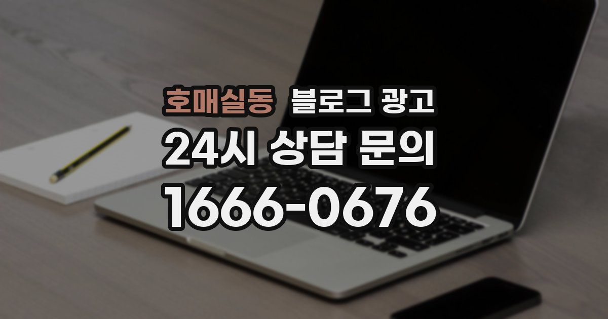 호매실동 블로그 광고