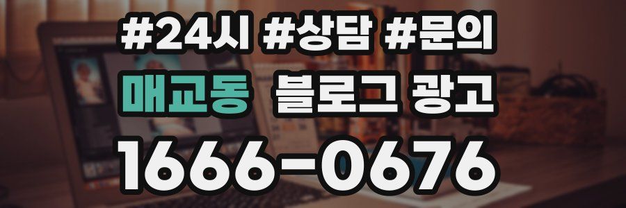 매교동 브랜드 블로그