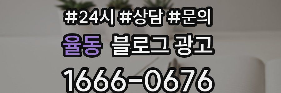 율동 브랜드 블로그