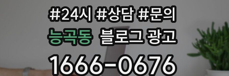 능곡동 브랜드 블로그