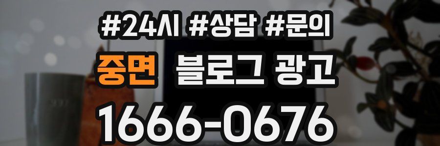 중면 브랜드 블로그