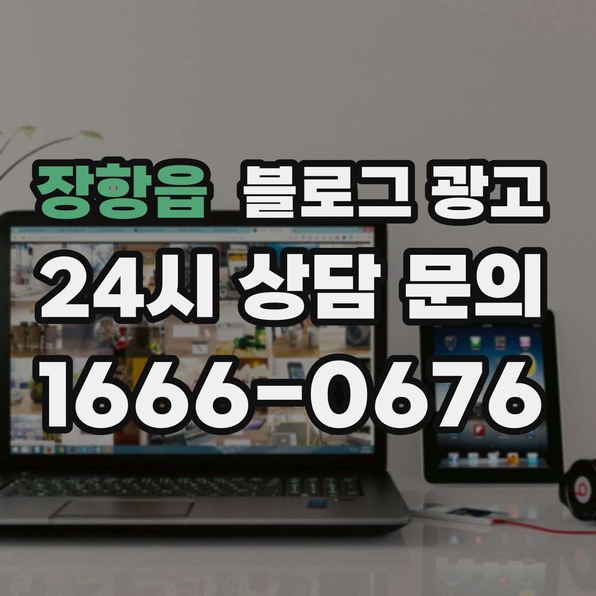 장항읍 블로그 광고
