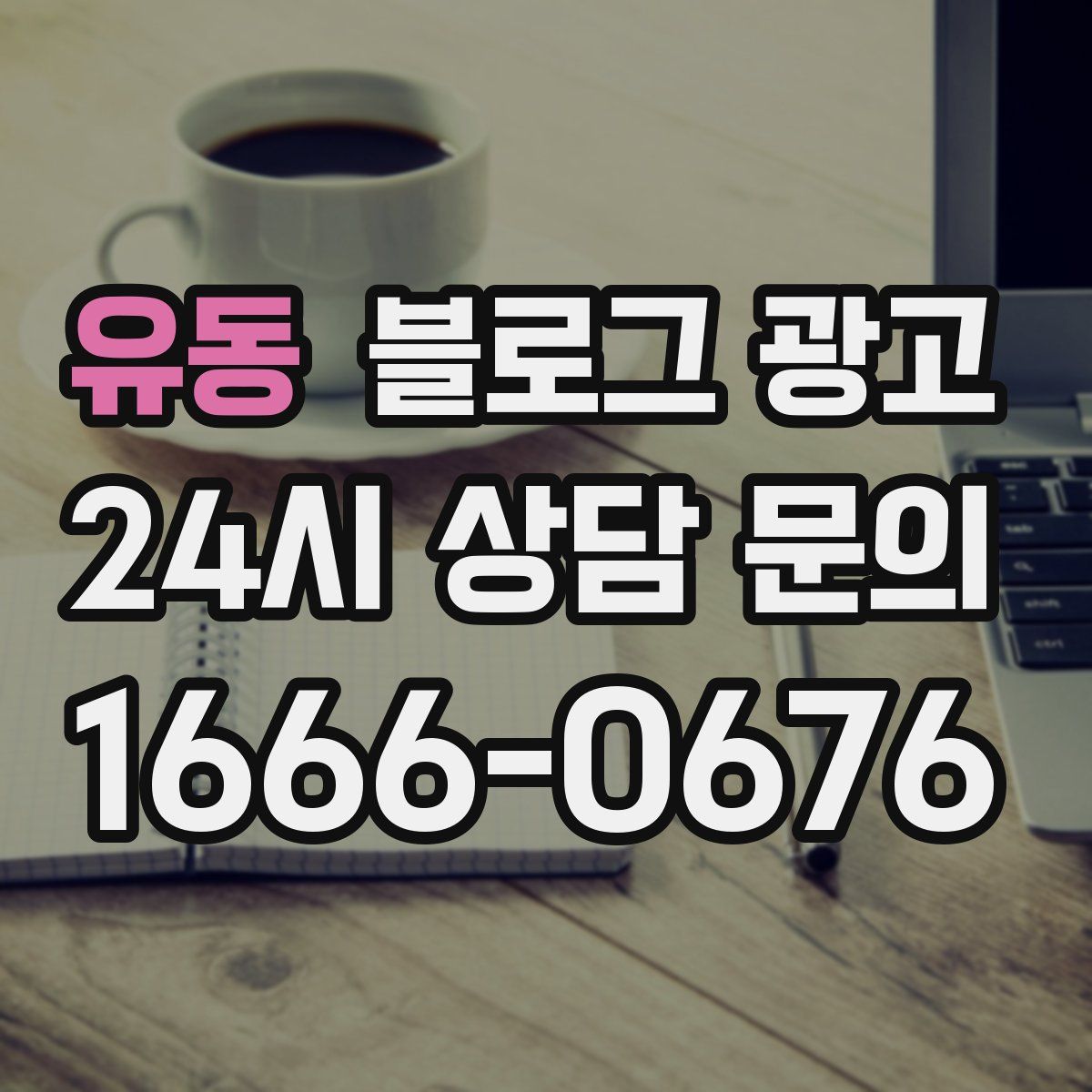 유동 블로그 광고