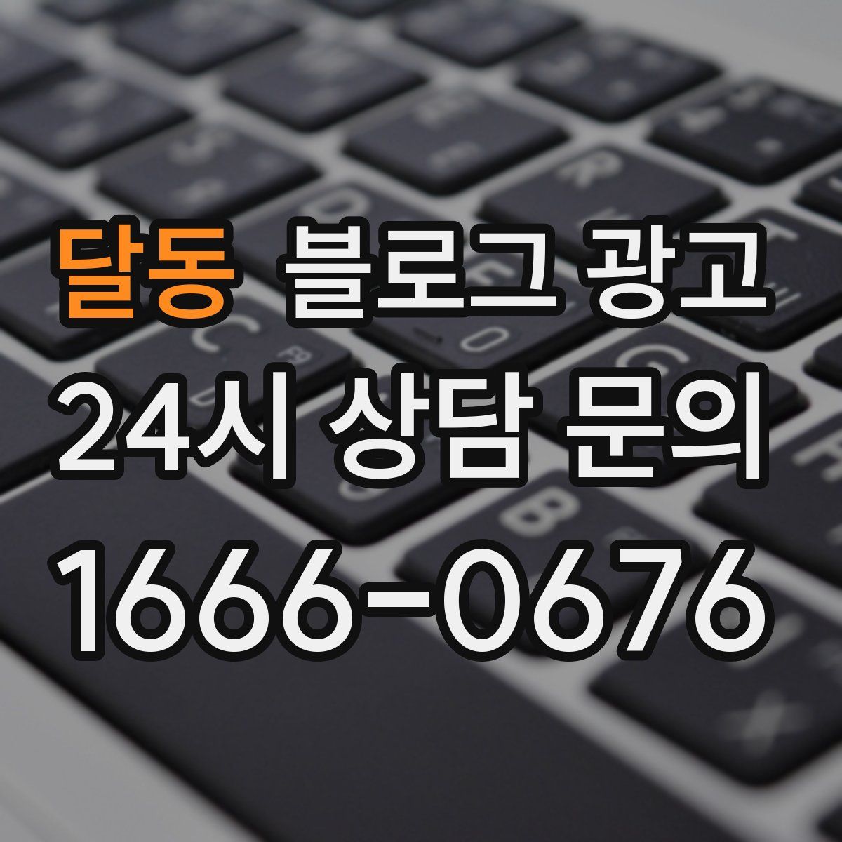 달동 블로그 광고
