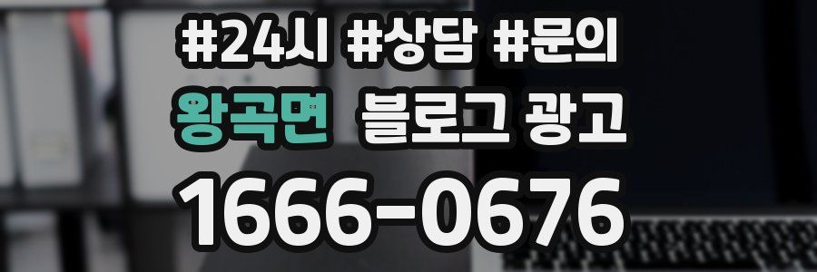 왕곡면 브랜드 블로그