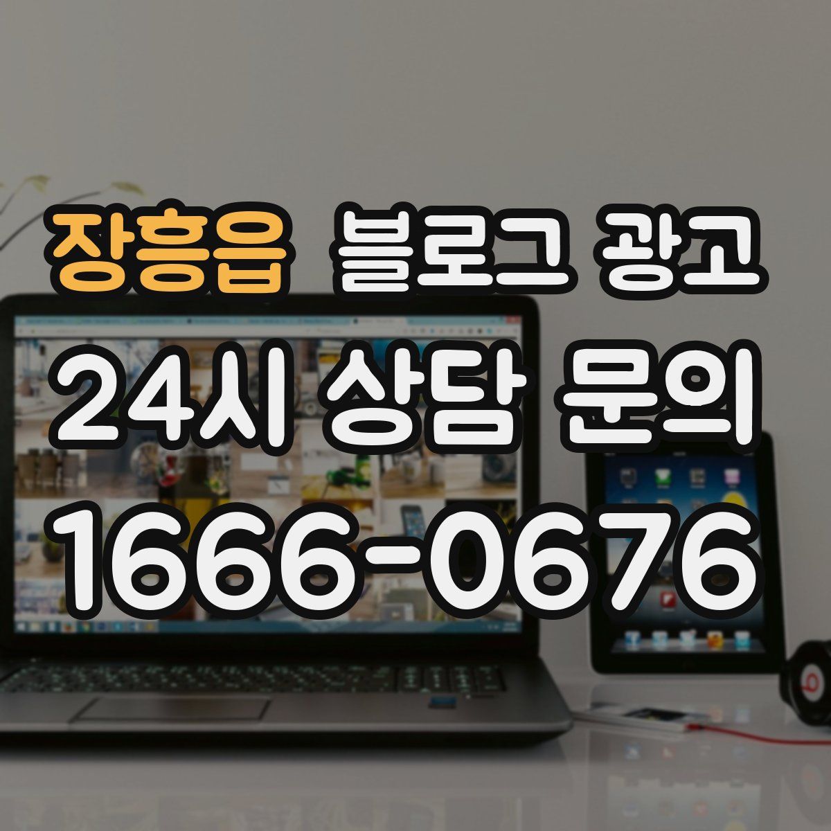 장흥읍 블로그 광고