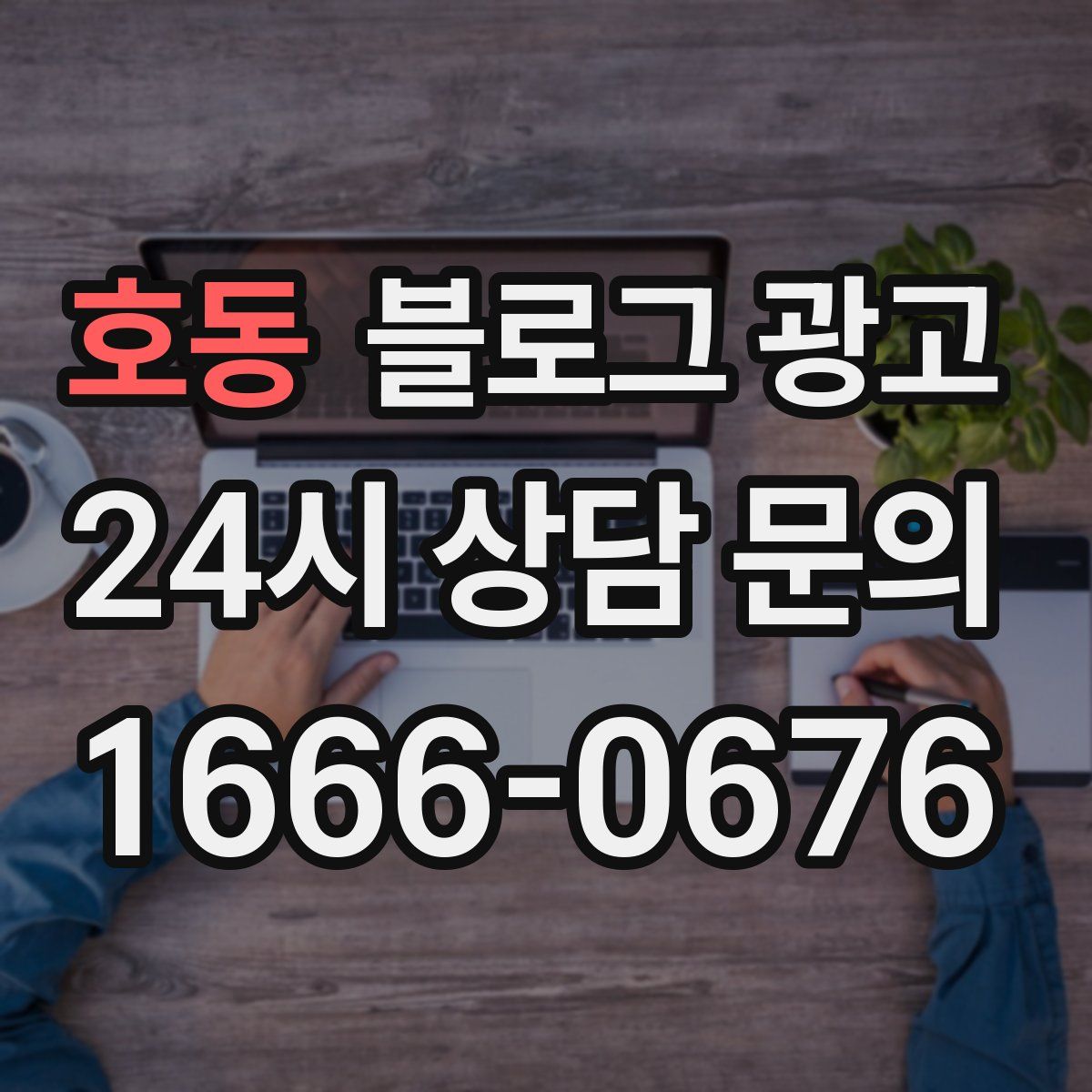 호동 블로그 광고