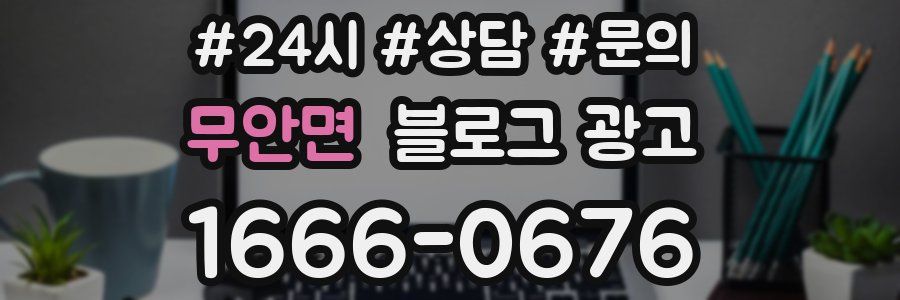 무안면 브랜드 블로그