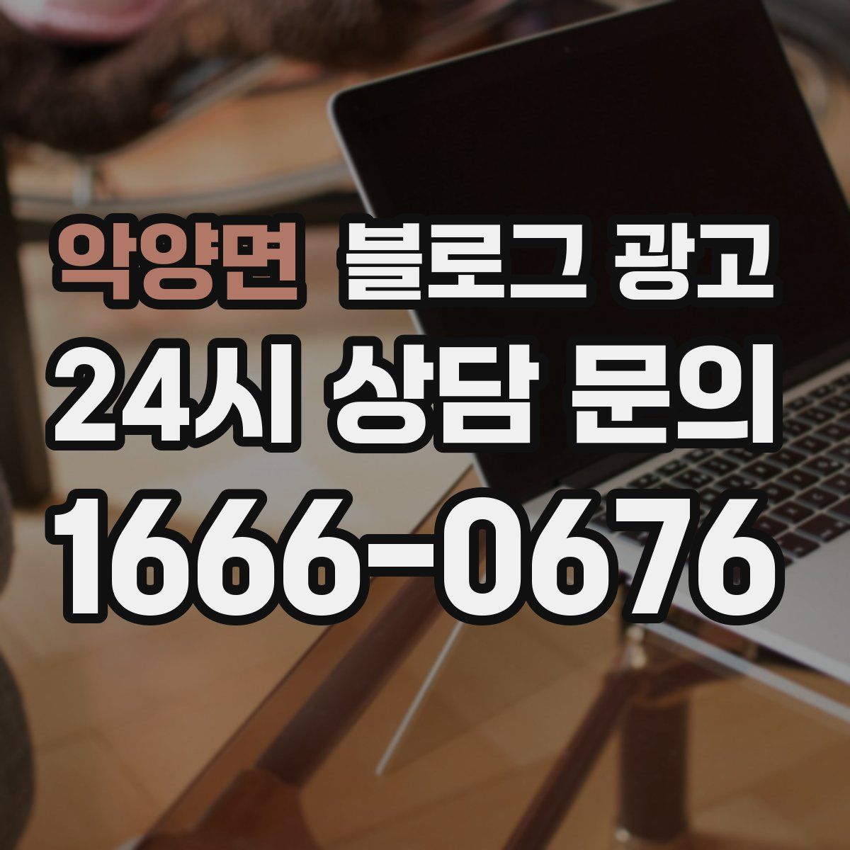 악양면 블로그 광고
